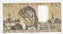 Francia 500 Francs Pascal - 03-11-1977 - Serial B.78 - VF - P.156d