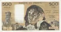 Francia 500 Francs Pascal - 04-10-1973-Serial C.32 - VF - P.156