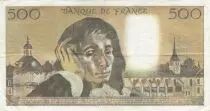 Francia 500 Francs Pascal - 04-10-1973-Serial C.32 - VF - P.156