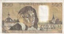 Francia 500 Francs Pascal - 05-12-1974 Serial C.46