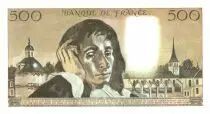 Francia 500 Francs Pascal - 1969-1-2 - O.8