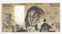 Francia 500 Francs Pascal - 7-6-1979 - R.105