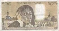 Francia 500 Francs Pascal - St Jacques Tower - 02-02-1986  - Serial N.235 - VF