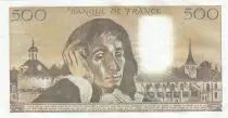 Francia 500 Francs Pascal - St Jacques Tower - 03-04-1980 - Serial F.114 - VF to XF