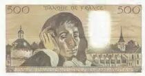 Francia 500 Francs Pascal - St Jacques Tower - 03-04-1980 - Serial L.112 - VF