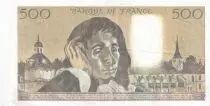 Francia 500 Francs Pascal - St Jacques Tower - 03-04-1985 - Serial L.238 - VF