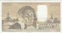 Francia 500 Francs Pascal - St Jacques Tower - 05-05-1988 - Serial V.278
