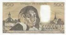 Francia 500 Francs Pascal - St Jacques Tower - 07-06-1979 - Serial J.107 - VF to XF