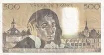 Francia 500 Francs Pascal - St Jacques Tower - 08-01-1987 - Serial U.248 - VF
