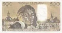 Francia 500 Francs Pascal - St Jacques Tower - 22-01-1987 - Serial G.255 - VF