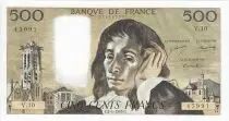 Francia 500 Francs Pascal - St Jacques Tower -1969
