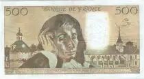 Francia 500 Francs Pascal - various dates 1981 to 1993