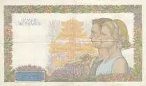 Francia 500 Francs Pax with wreath - 31-10-1940 Serial X.1214 - F+