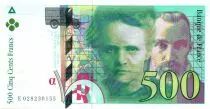 Francia 500 Francs Pierre and Marie Curie - 1994 Serial E.28