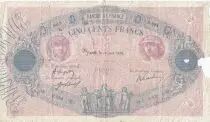Francia 500 Francs Rose et Bleu - 14-06-1920 - Serial D.594
