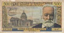 Francia 500 Francs Victor Hugo - 02-09-1954 - Series O.47