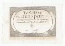Francia 500 Livres 20 Pluviose An II (8.2.1794) - Sign. Sal