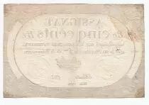 Francia 500 Livres 20 Pluviose An II (8.2.1794) - Sign. Souleux