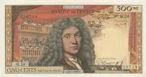 Francia 500 NF - Moli�re - 06-01-1966 - XF to AU - Serial M.24 - P.145