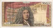 Francia 500 NF - Moli�re - 07-04-1960 - VF - Serial H.4 - P.145