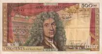 Francia 500 NF - Moli�re - 07-04-1960 - VF - Serial S.5 - P.145