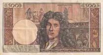 Francia 500 NF - Moli&egrave;re - 07-04-1960 - VF - Serial S.5 - P.145