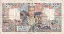 Francia 5000 Francs - Empire - 02-01-1947 - Serial E.2921 - P.103