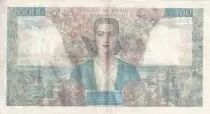 Francia 5000 Francs - Empire - 06-09-1945 - Serial X.1067 - P.103