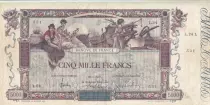 Francia 5000 Francs - Flameng - 29-01-1918 - Serial L.24