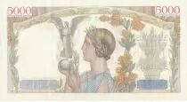 Francia 5000 Francs - Victory - 11-02-1943 - Serial D.1170