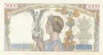 Francia 5000 Francs - Victory - 11-02-1943 - Serial D.1170