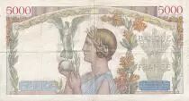 Francia 5000 Francs - Victory - 26-12-1940 - Serial B.475 - P.97