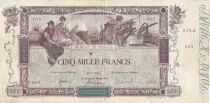 Francia 5000 Francs Flameng - 21-01-1918 - Serial D.17 - VF