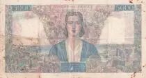 Francia 5000 Francs France and colonies - 04-10-1945 - Serial T.1451