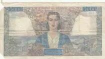 Francia 5000 Francs France and colonies - 18-07-1946 - Serial X.2522