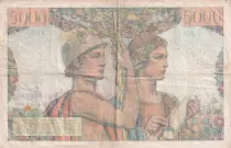 Francia 5000 Francs Sea and Countryside - 02-10-1952 - Serial S.104  - F.48.07