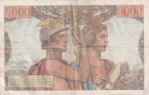Francia 5000 Francs Sea and Countryside - 10-03-1949 - Serial H.3 - F.48.01