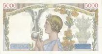 Francia 5000 Francs Victory - 08-12-1938 Serial D.71 - VF
