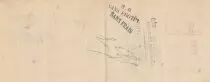 Francia 57.65 francs - Bank cheque receipt - Charles Tougnot - 1908
