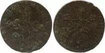 Francia 6 Deniers  Dardenne - Louis XIV - 1711 & Aix en Provence