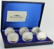 Francia 6 x 100 Francs Liberation 1993-1994 - Silver - Without certificate