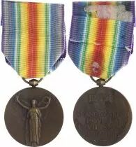 Francia Allied Medal - WWI  - 1914 to 1918