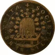 Francia Bailiffs of the Grand Council, Louis XIV - Copper Token - 1651