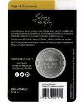 Francia BLISTER JOHNNY HALLYDAY (KNEES) - MEDAL 2020 BY LA MONNAIE DE PARIS