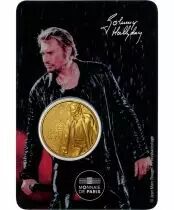 Francia BLISTER JOHNNY HALLYDAY (RAIN) - MEDAL 2020 BY LA MONNAIE DE PARIS