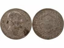Francia Bonaparte Ist Consul - 5 Silver Francs - Year 12 A Paris