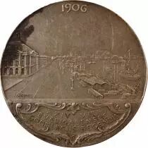 Francia Bordeaux, Chamber of Commerce - Silver Token - 1906