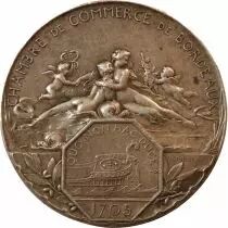 Francia Bordeaux, Chamber of Commerce - Silver Token - 1906