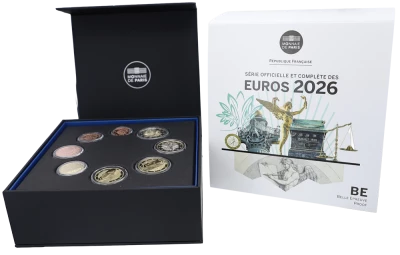 Francia Boxed set Proof Euro 2024 (MDP) - Nouvelles Faces