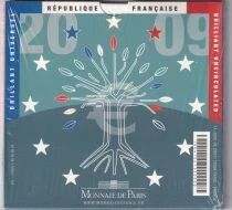 Francia BU Set - 1 cent to 2 euros - 2009